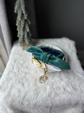 Load image into Gallery viewer, Nodo Neckerchief in Velvet Pine/Navy Tartan