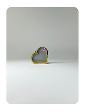 Load image into Gallery viewer, Petite Heart October (Pink Tourmaline)