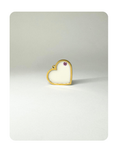 Load image into Gallery viewer, Petite Heart October (Pink Tourmaline)