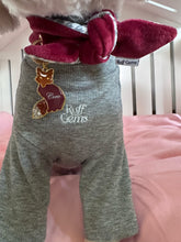 Load image into Gallery viewer, Nodo Neckerchief in Merlot/Grey Houndstooth