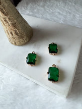 Load image into Gallery viewer, Emerald Cushion Charm