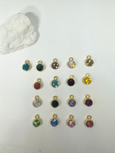 Load image into Gallery viewer, Gold Rhinestone Charms