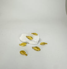 Load image into Gallery viewer, Gold leaf Charm