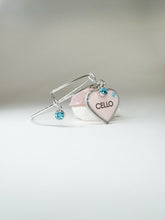 Load image into Gallery viewer, Silver Rhinestone Charms