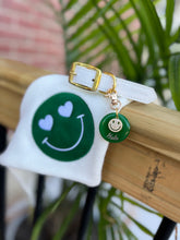 Load image into Gallery viewer, Happy Place- Micropave Smile Tag