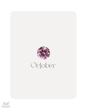 Load image into Gallery viewer, Petite Heart October (Pink Tourmaline)