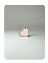Load image into Gallery viewer, Petite Heart October (Pink Tourmaline)