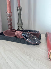 Load image into Gallery viewer, Velvet Sable & Brocade Print Nodo Pet Neckerchief