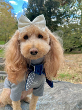 Load image into Gallery viewer, Nodo Neckerchief in Heritage Navy/Heart Print