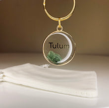 Load image into Gallery viewer, Jade "Pebble" style ID tag