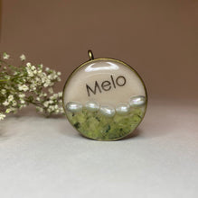 Load image into Gallery viewer, Fern Peridot Gemstone & Cultured Pearl