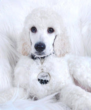 Load image into Gallery viewer, Hemline-Black Tourmaline Crystal & Cubic Zirconia