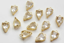 Load image into Gallery viewer, CZ Heart Charm (3 colors)