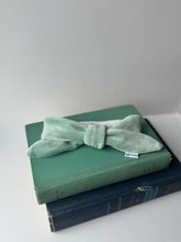 Load image into Gallery viewer, Nodo Neckerchief in Celadon Green/Lavendar Stripe
