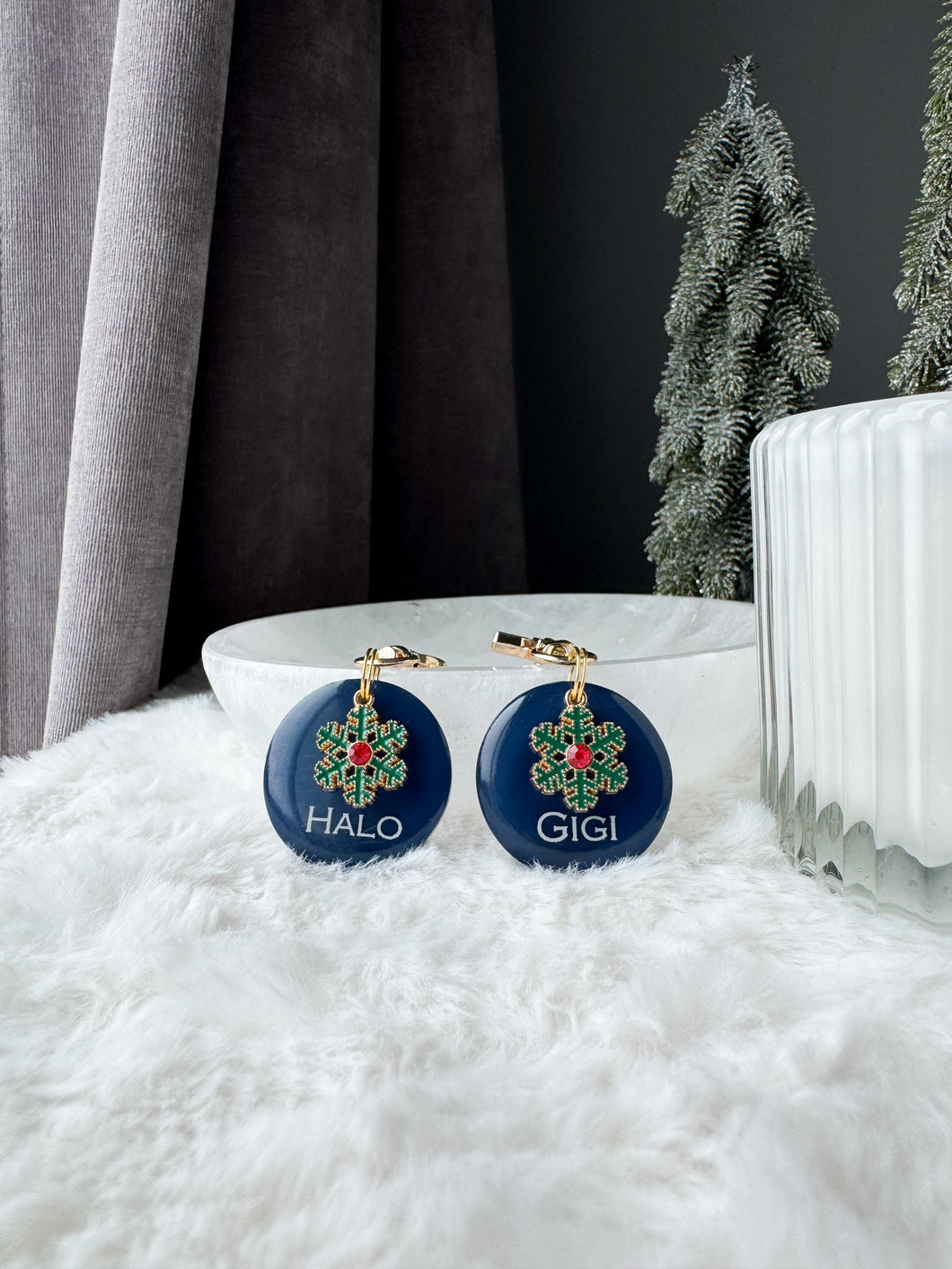 Crimson Flurry ID Tag