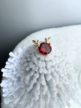 Load image into Gallery viewer, Ruby Reindeer Charm
