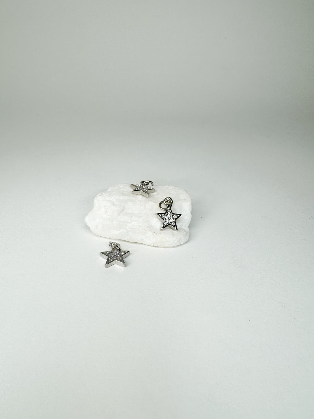 Micropave Star Charm