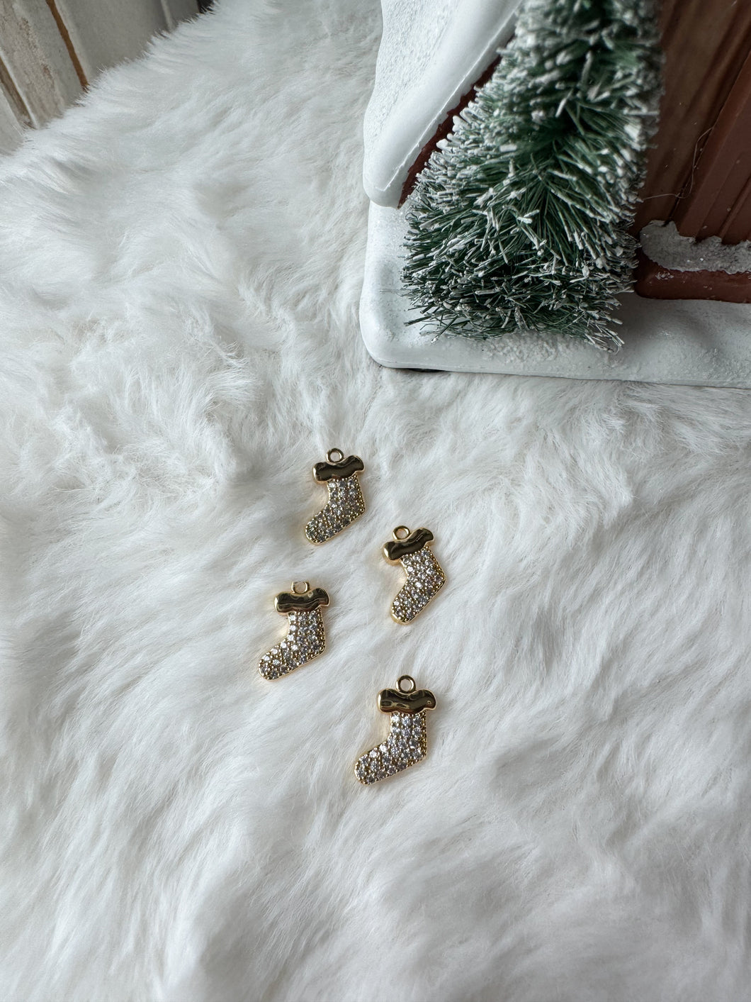 Micropave Stocking Charm