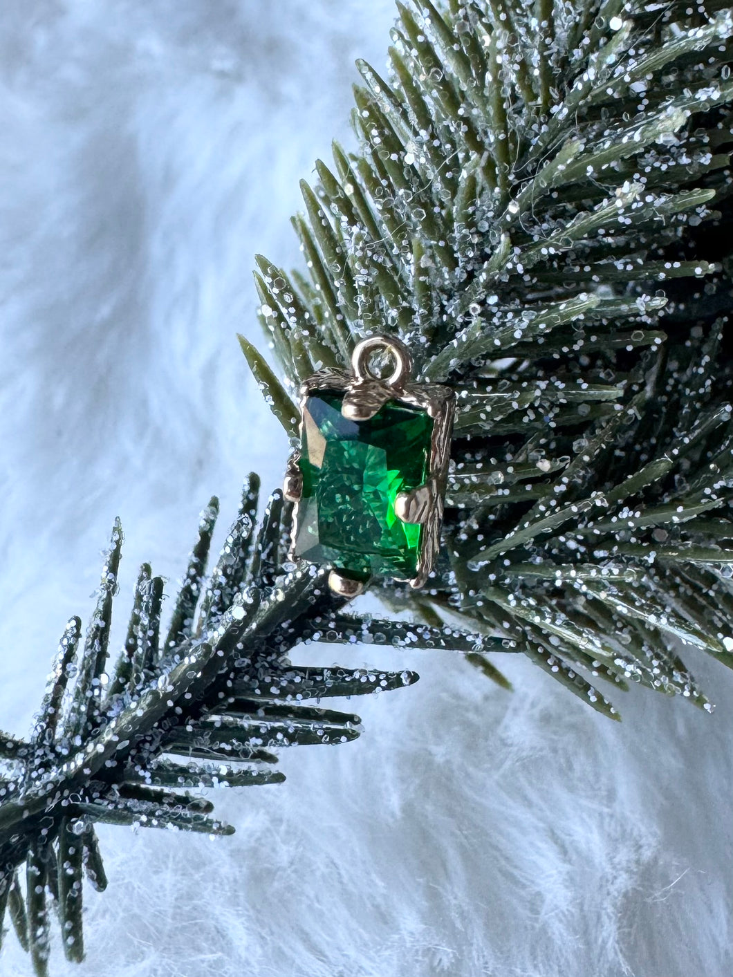 Baguette Gem Charm