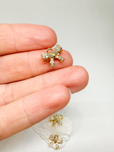 Load image into Gallery viewer, Micropave Bow Charm
