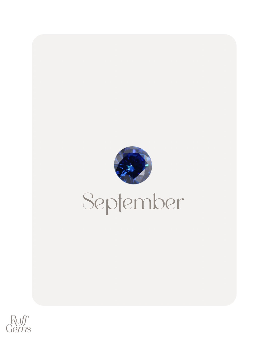 September (Sapphire)