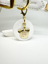 Load image into Gallery viewer, Rose Quartz Leather Tag
