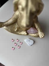 Load image into Gallery viewer, Pink Enamel Heart Charm
