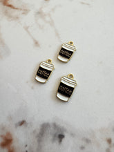Load image into Gallery viewer, Enamel Coffee Charm
