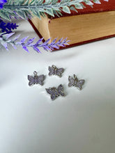 Load image into Gallery viewer, Micropave Butterfly Charm
